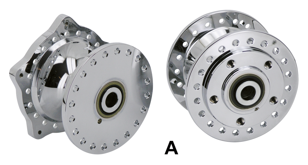 GZP Chrome spoke kit f/15" alu rim