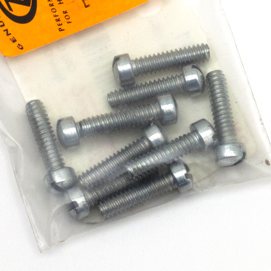 10pck Fillisterhead screw 10-24x3/4, WhP