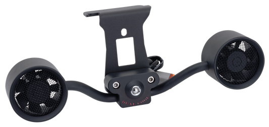 Dual Cool Tornado Flat Black ST18-Up