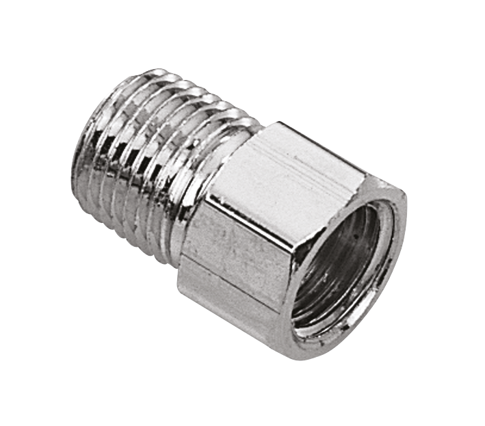 Brake fitting straight # 63609-72 chrome