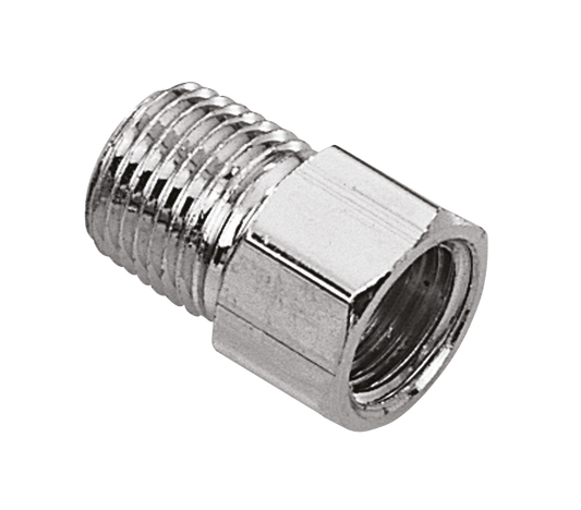 Brake fitting straight # 63609-72 chrome