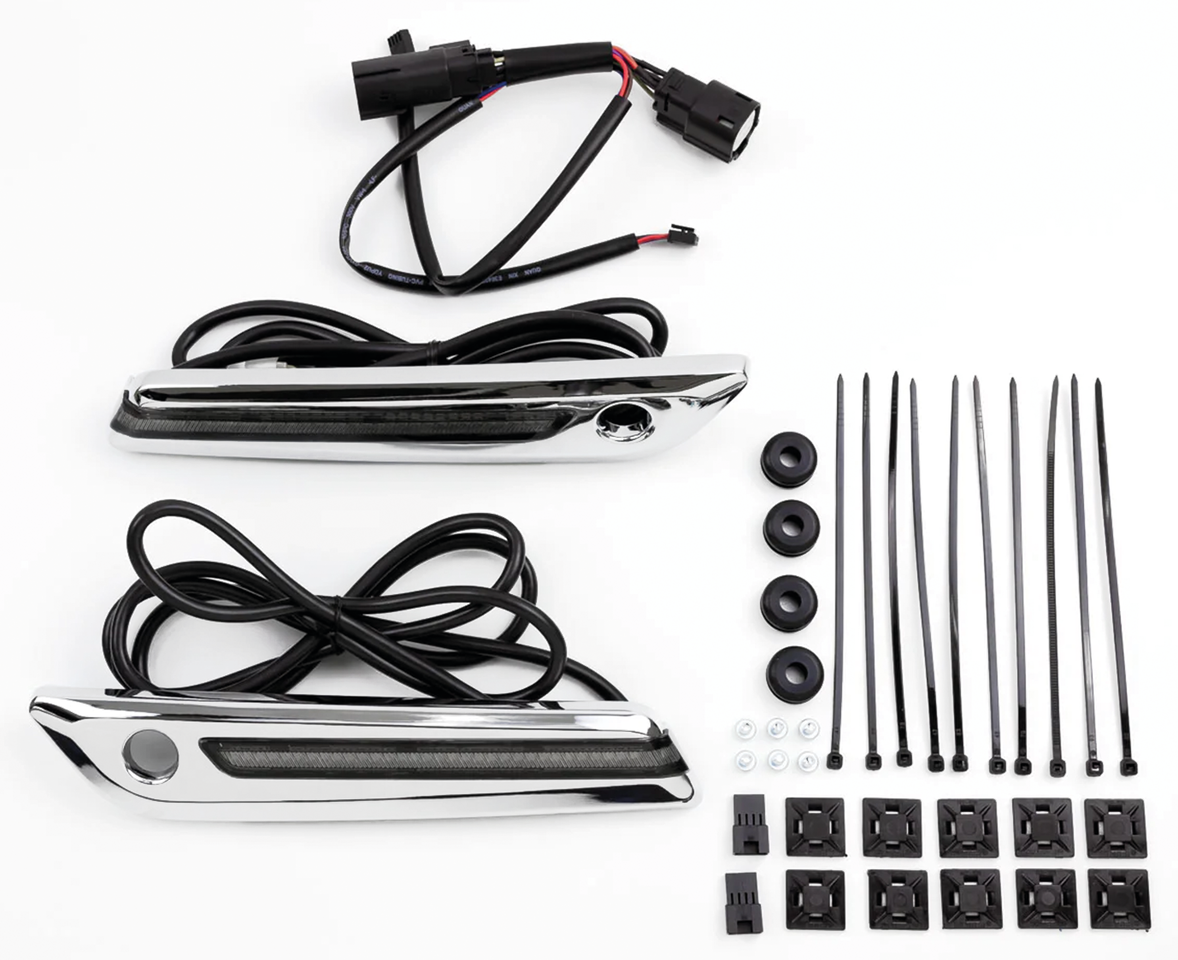 Chr hardbag latch cvrs Smoke FLH/T14-Up