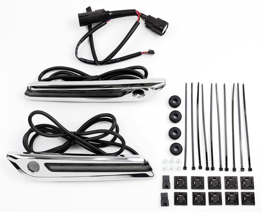 Chr hardbag latch cvrs Smoke FLH/T14-Up