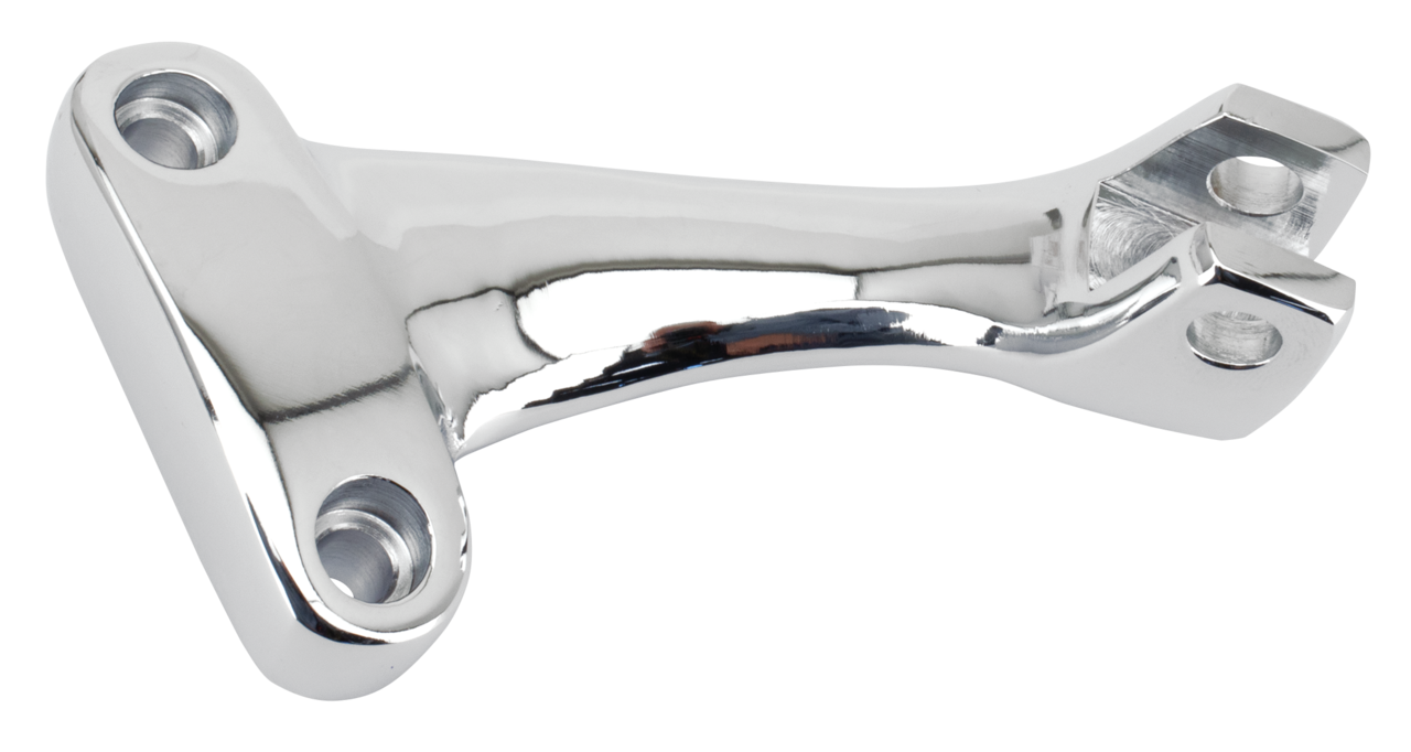 Footpeg Support Left Side Chrome XL91-03