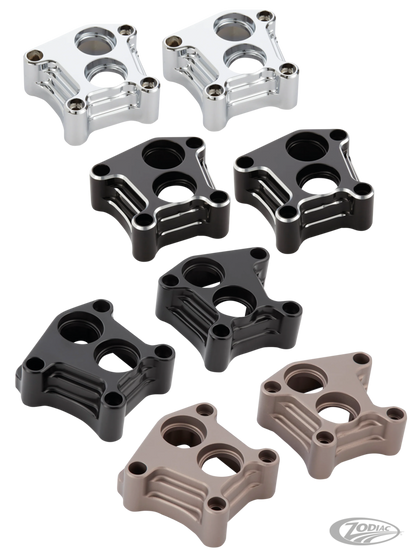 10-GAUGE LIFTER COVERS TC99-17 CHROME