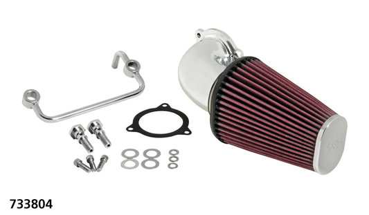 K&N AirCharger intake FLH/T08-16 polish