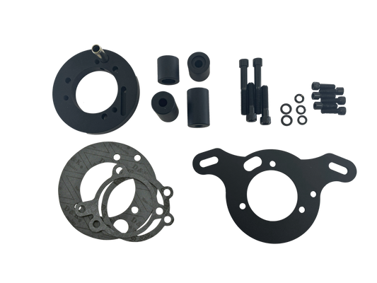 GZP black A/C bracket TC99-17 S&S E&G