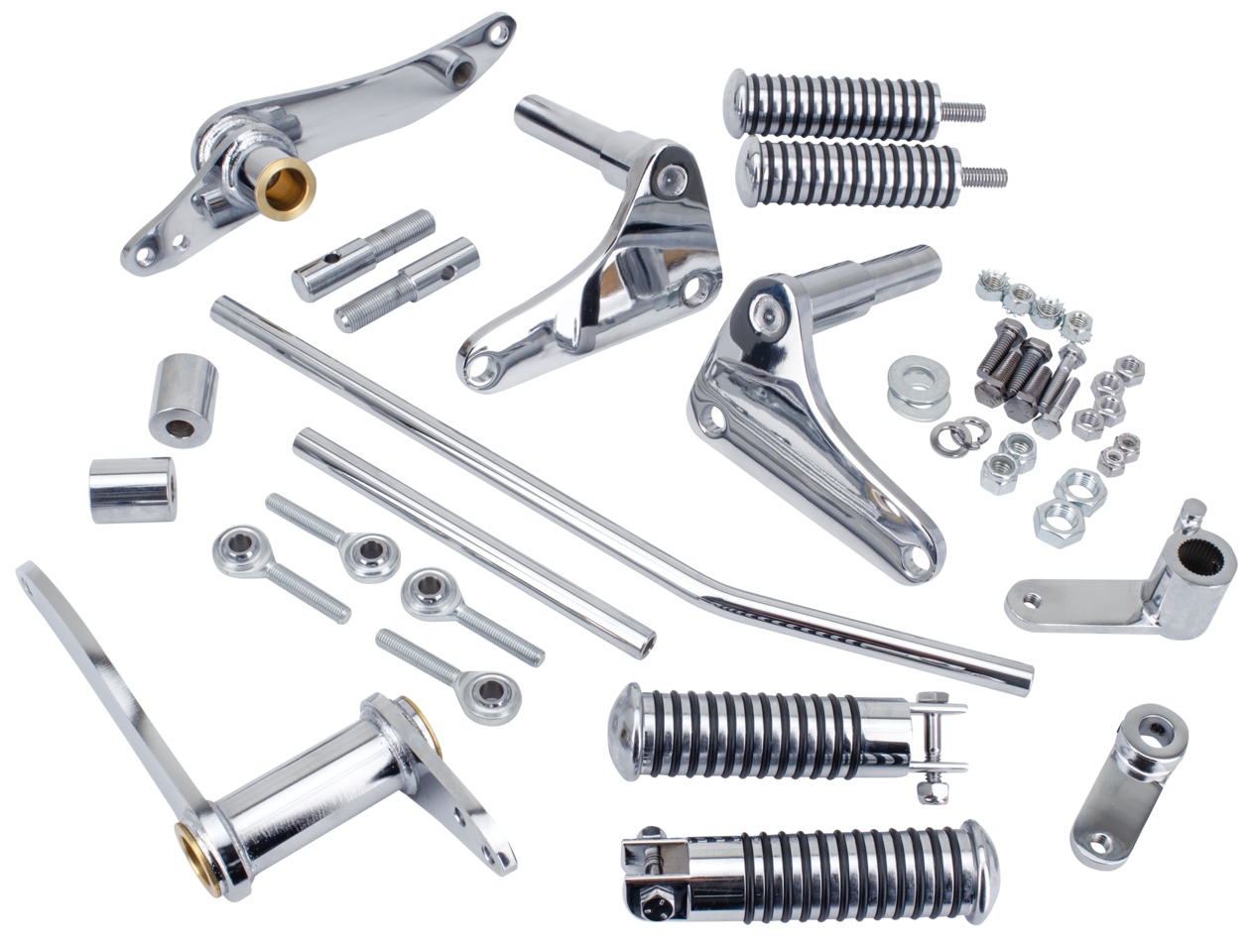 Forward Control Kit Chrome XL(C)H57-74