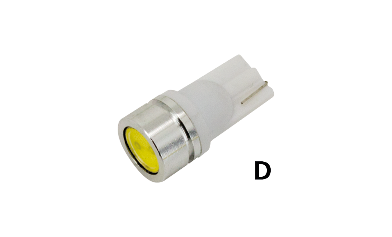GZP Synapse 2LED amber wedge style bulb