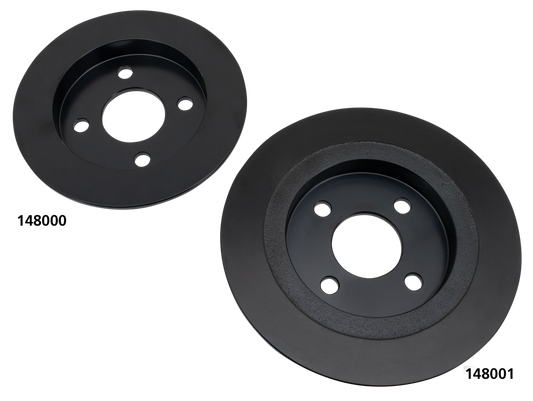 GZP Rr brake rotor EDC blk TK09-13