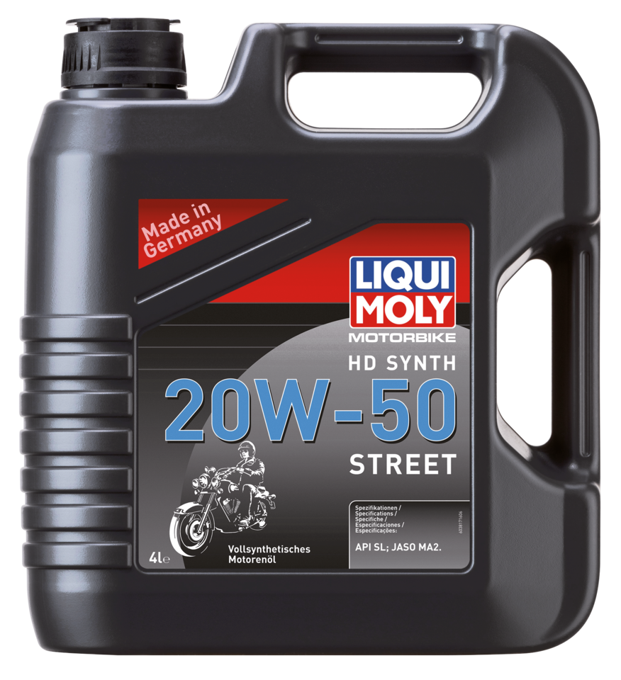 4l Motorbike Oil HD Synth 20W-50 Street