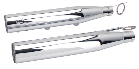 MCJ End Caps Royal 80 Long Finned Black