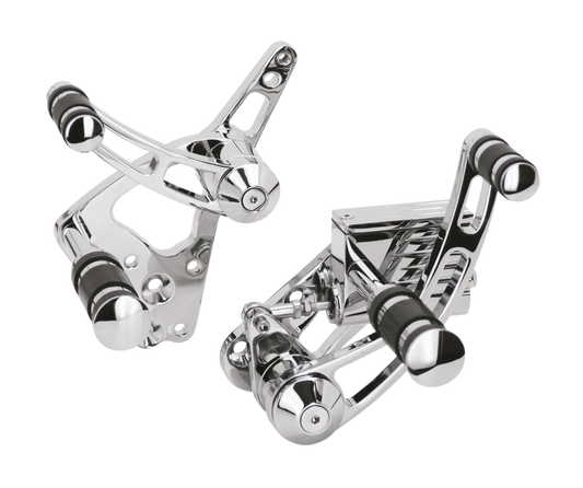 GZP Chrome Billet forw contr FL/FX/FX