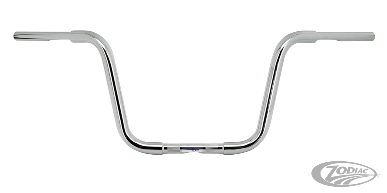 Fat Apehanger D=1.25" H=310mm 3hole chro