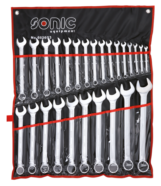 Combination wrench pouch metric 26pcs