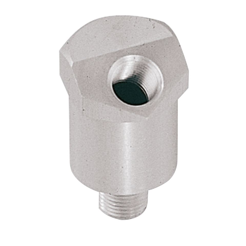 EVO pressure gauge adapter single, satin