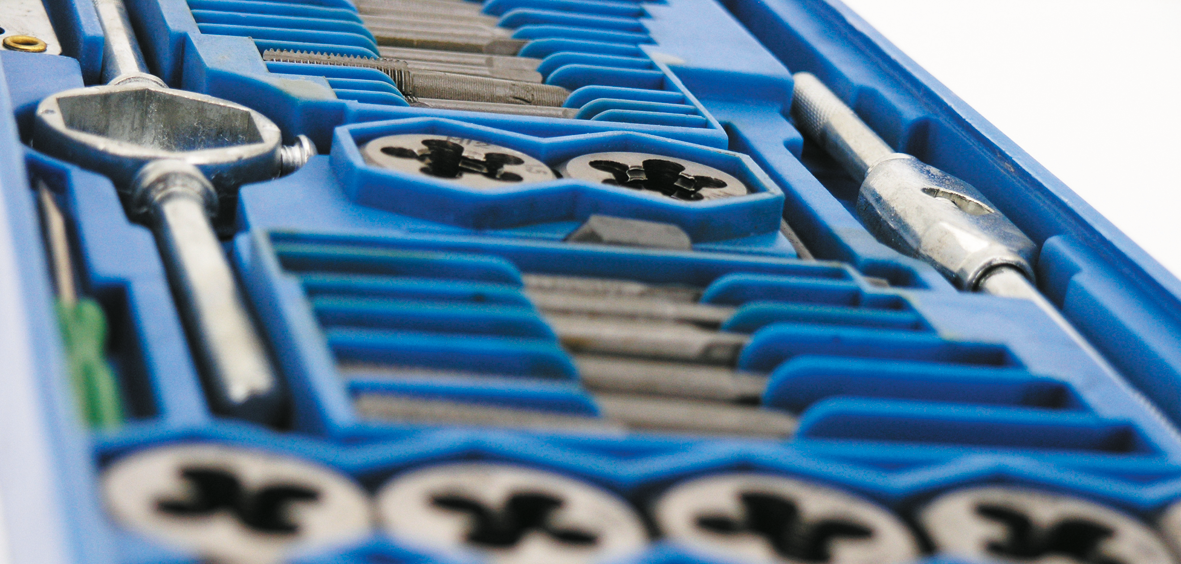 40 pcs Tap and Die set Metric