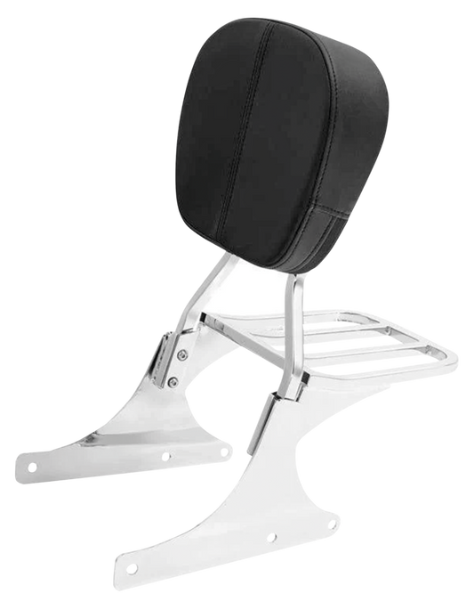 Rigid Sissybar + Pad/Rack Chr FLST86-17