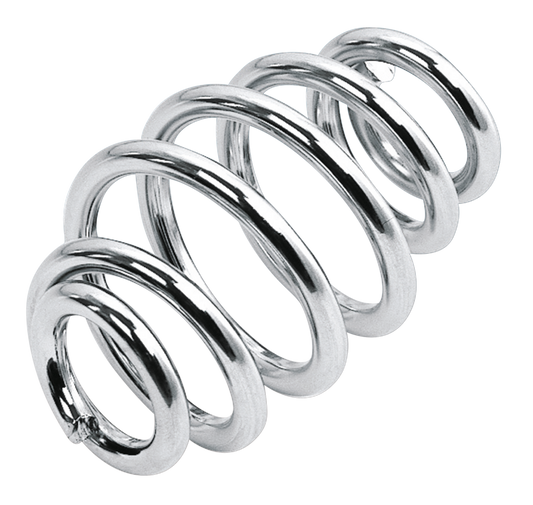GZP 3" taper seat spring chrome