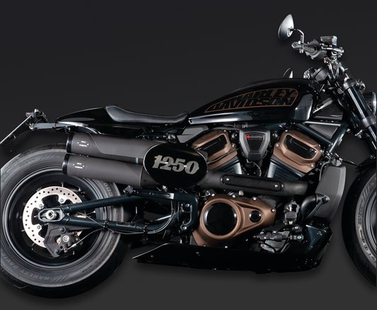 MCJ Adj. Exhaust Black RH1250S21-Up