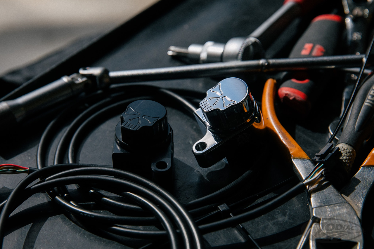 RBW Skull chrome TBW08-13 right side