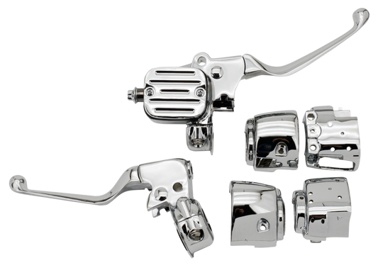 GZP Frnt.Master cylinder assy 9/16" chro