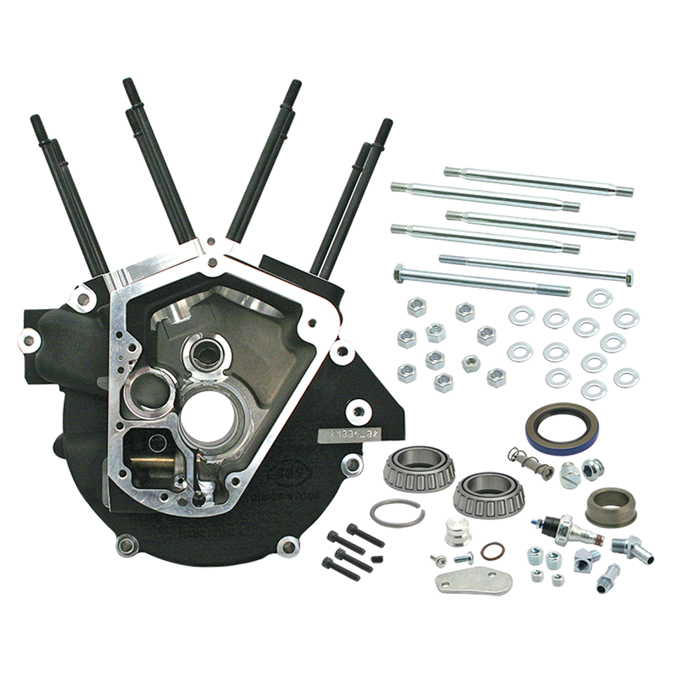 S&S Crankcase assy black BT92-99