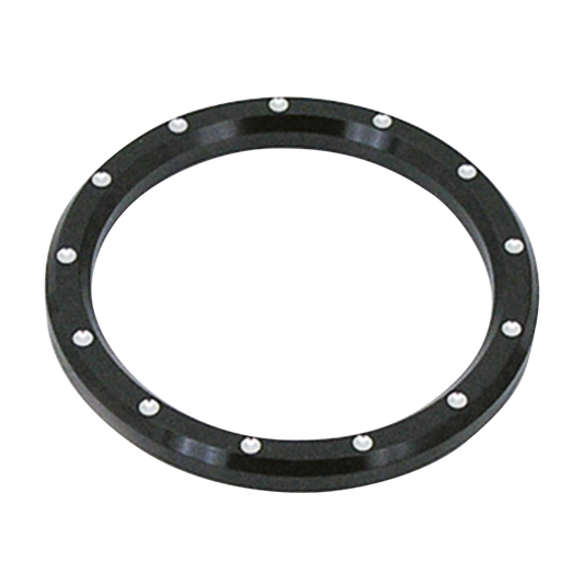 GZP Blck&Silver Dimple billet bezels 3-5