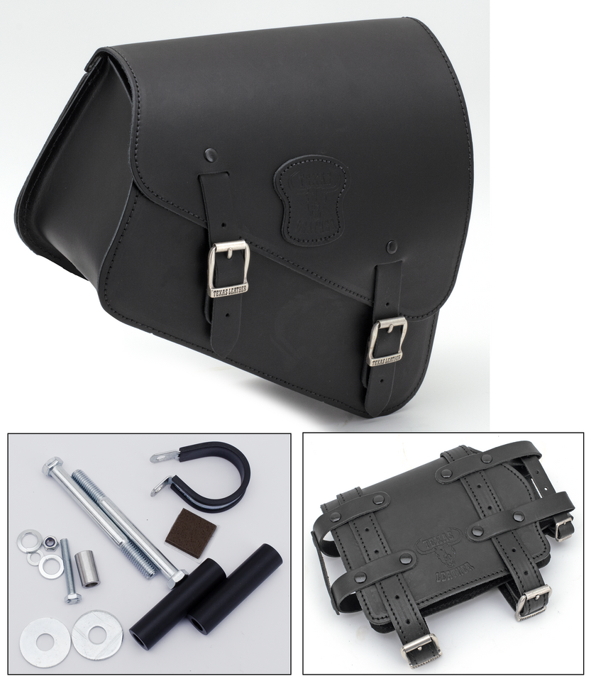 Texas Leather XL14-UP bag w/Oil can hldr