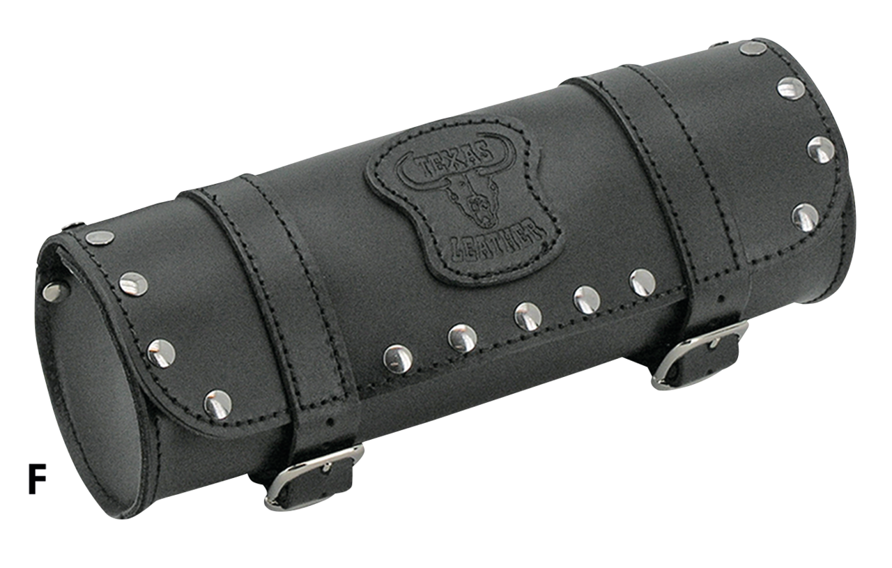 Texas Leather roll bag 3.2L, studded