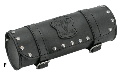 Texas Leather roll bag 3.2L, studded