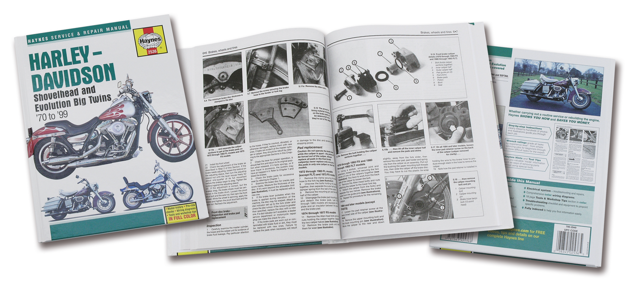 Haynes H-D EVO+Shovel 70-99 tech manual
