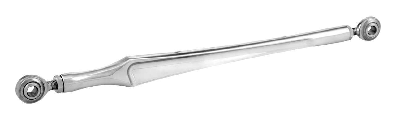 PM SHIFT ROD, SCALLOP Chrome