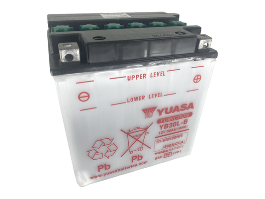 UN-2800 Yuasa YB30L-B without acid