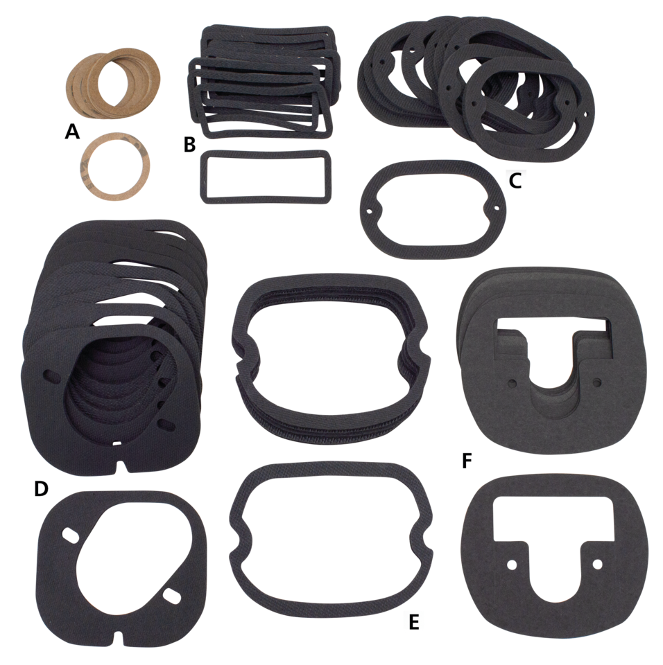 10Pck Gasket, taillamp lens K/XL/FL55-72