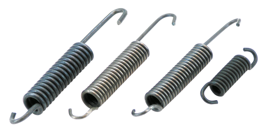 Brake shoe return spring, upper BT58-62