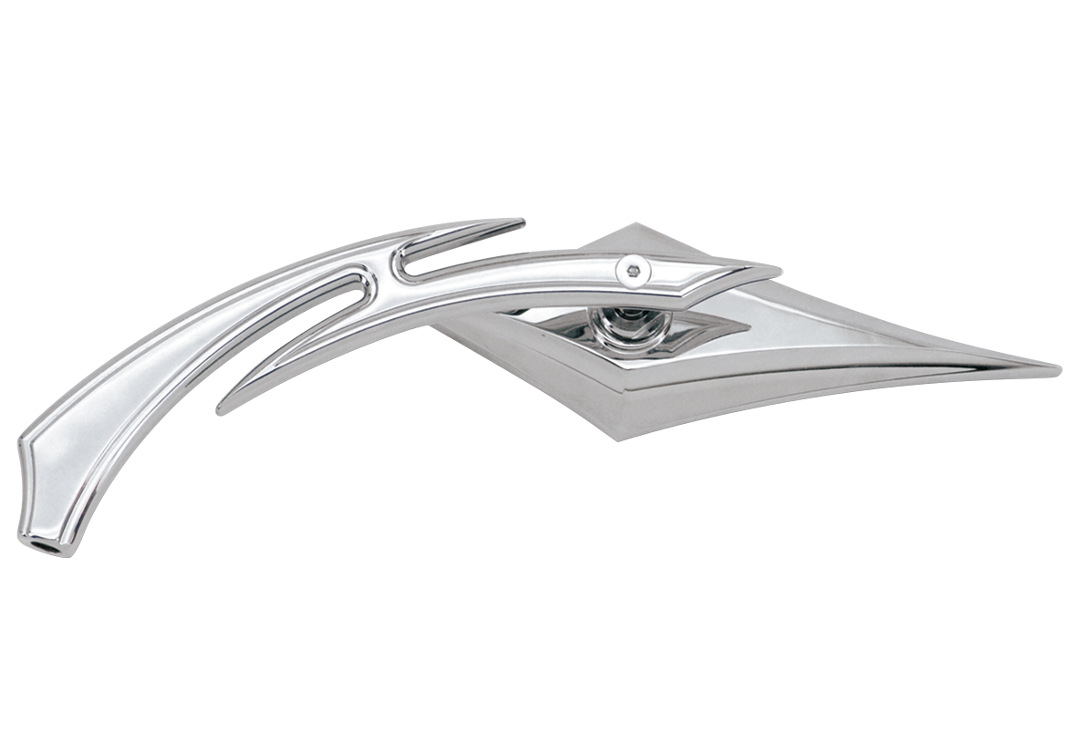 GZP Chrome Custom Scorpion mirror Lef