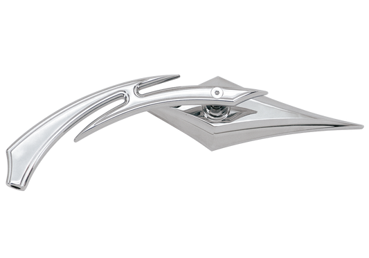 GZP Chrome Custom Scorpion mirror Lef