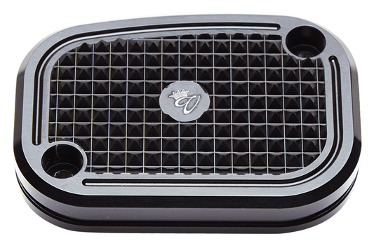 DMND M/C CVR BRAKE BLK FLH/T08-up