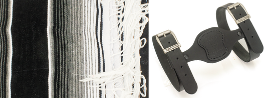 T-leather holder blk w/zpn755298 blanket