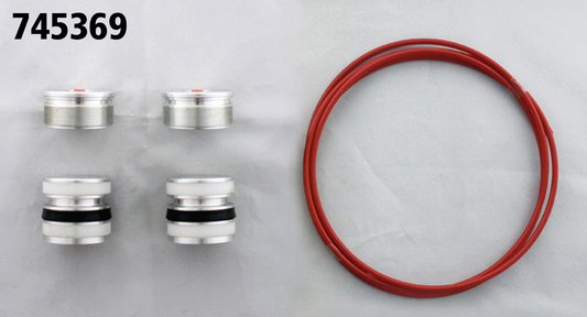 A.S. air piston kit 49mm fork w/OE trees