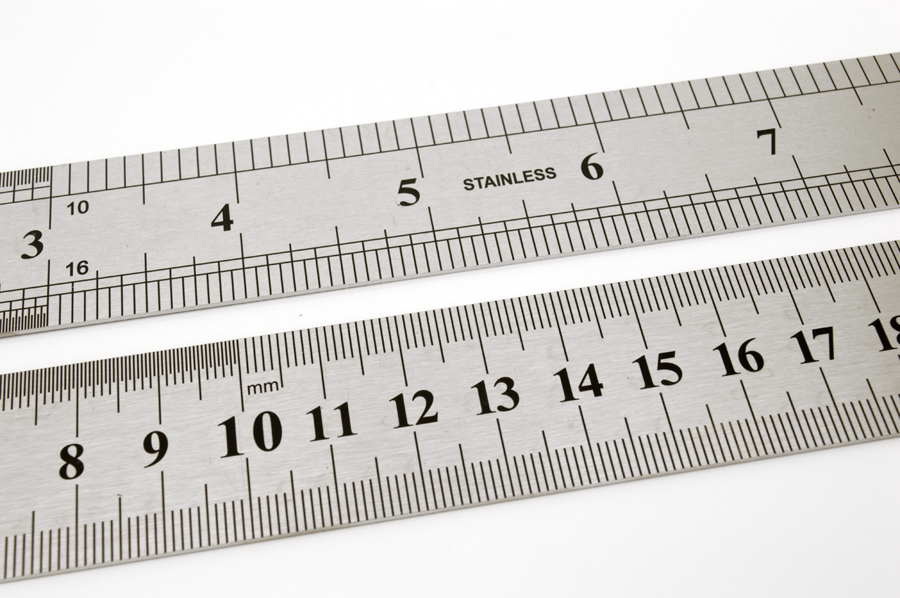 Stainless Steel ruler 50cm/20inch long