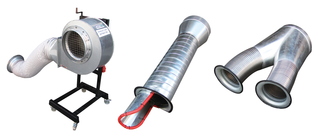 Diag4Bike Radial Exhaust Extractor Fan