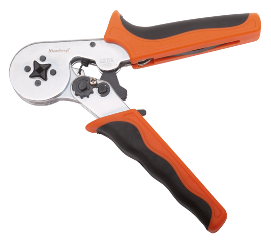 Ratchet crimping pliers f/Deutsch solid