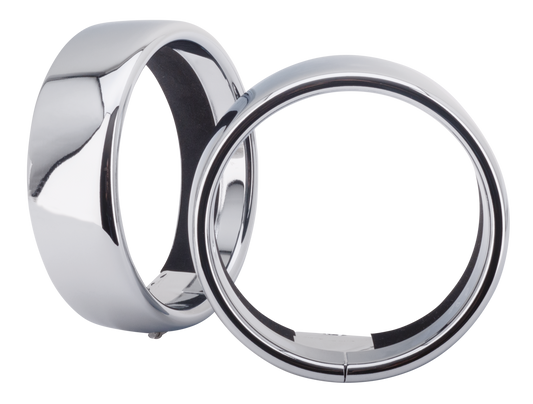 Chrome Extended spotlight trim rings