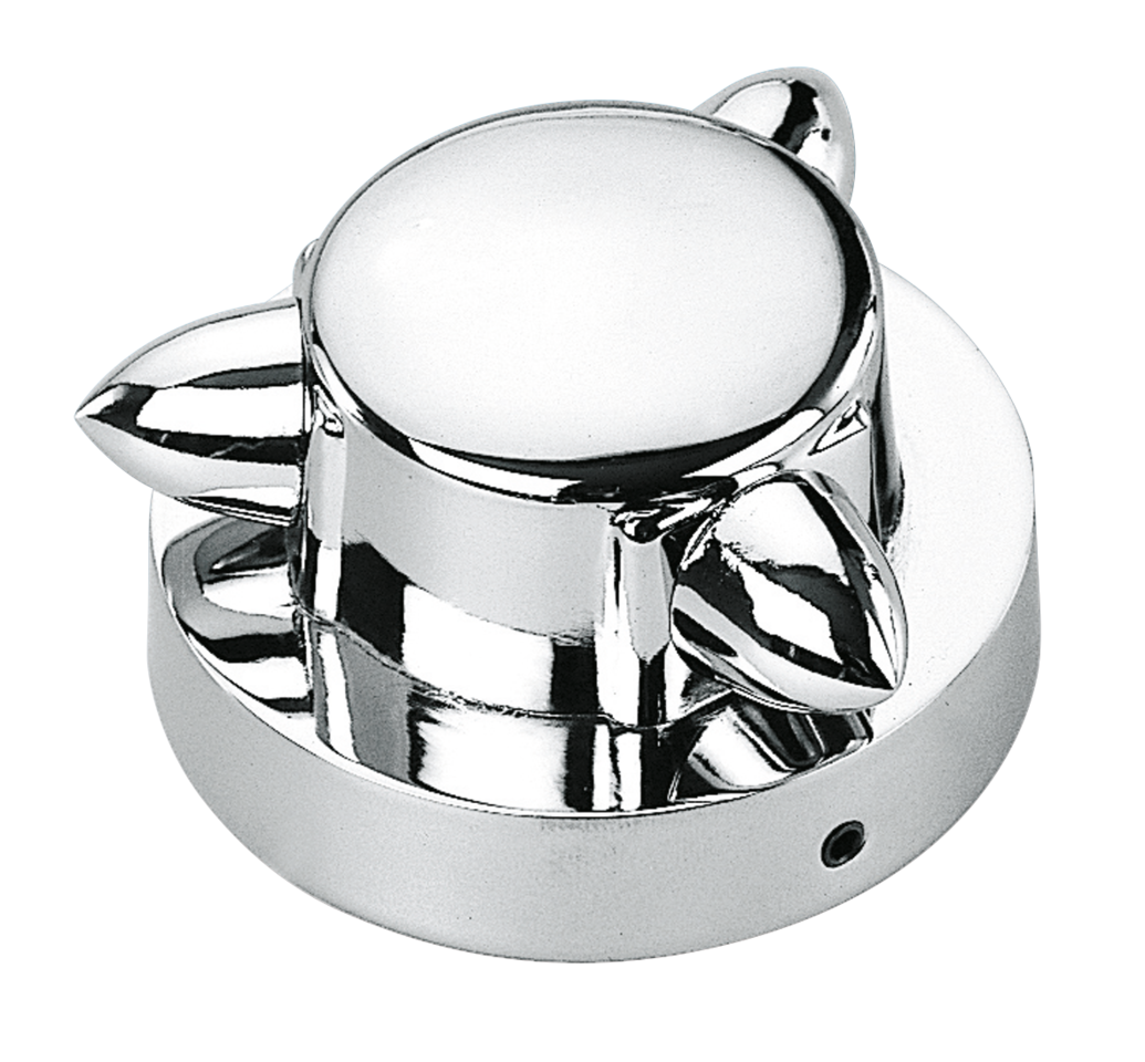 GZP Krommet gas cap cover Small 66mm