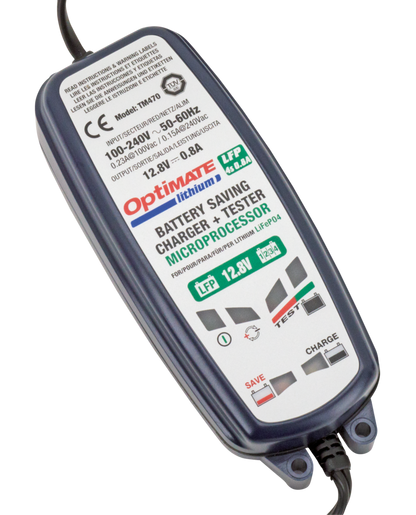 Optimate 0.8A Lithium charger TM470