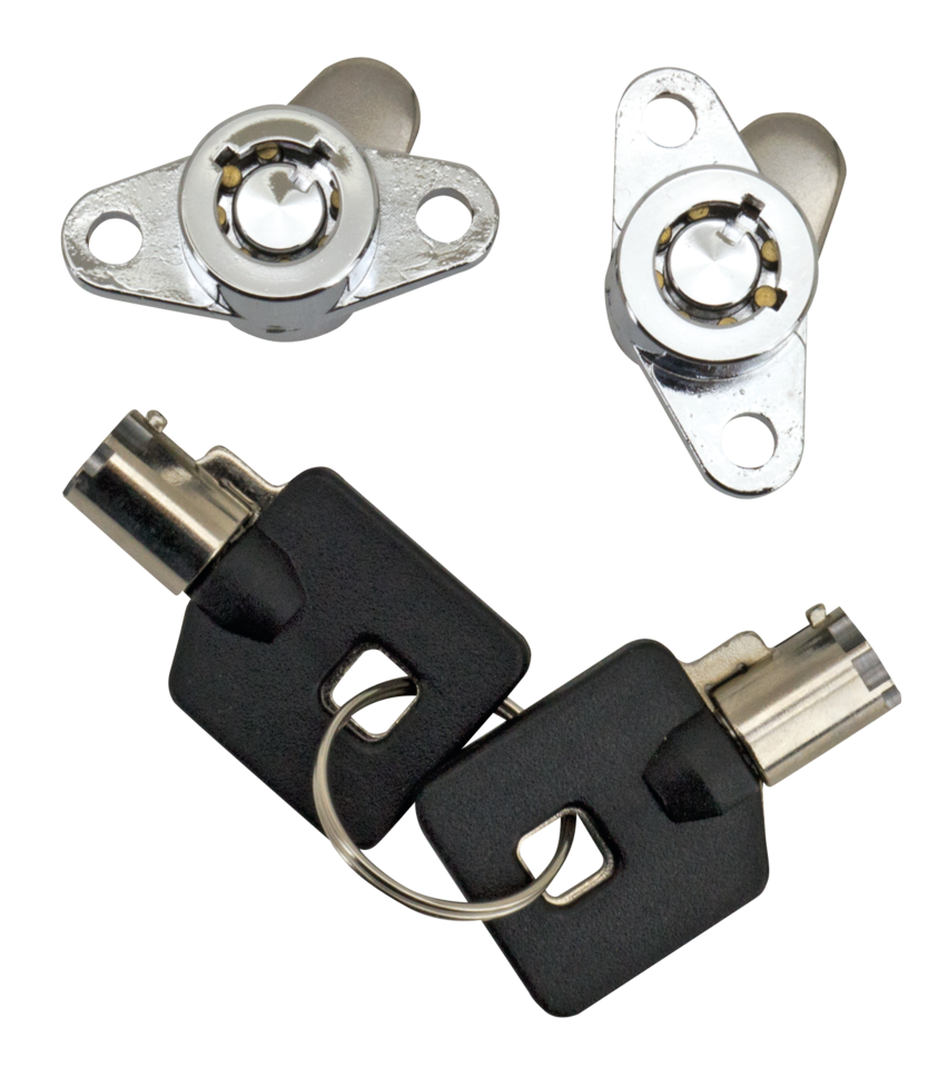 GZP Hard Saddlebag lock kit with keys
