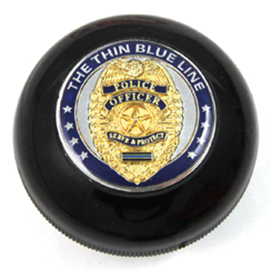 Police Badge Shifter Knob 3/8" Thread