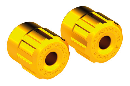 Clubstyle Crash Bar Slider Caps Gold